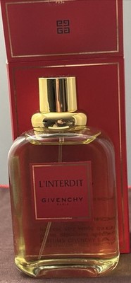 VINTAGE Givenchy L'Interdit 2002 Formulation EDT 100ml 3.3oz Spray NWB