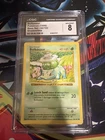 Pokémon Bulbasaur 44/102 Base Set Shadowless CGC 8