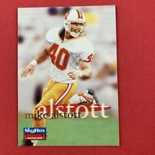 Mike Alstott 1996 Skybox Impact Rookies Rookie Card #64 Tampa Bay Buccaneers. rookie card picture