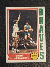 1974-75 Topps - Ernie DiGregorio #135 (RC) Rookie Braves Basketball Card
