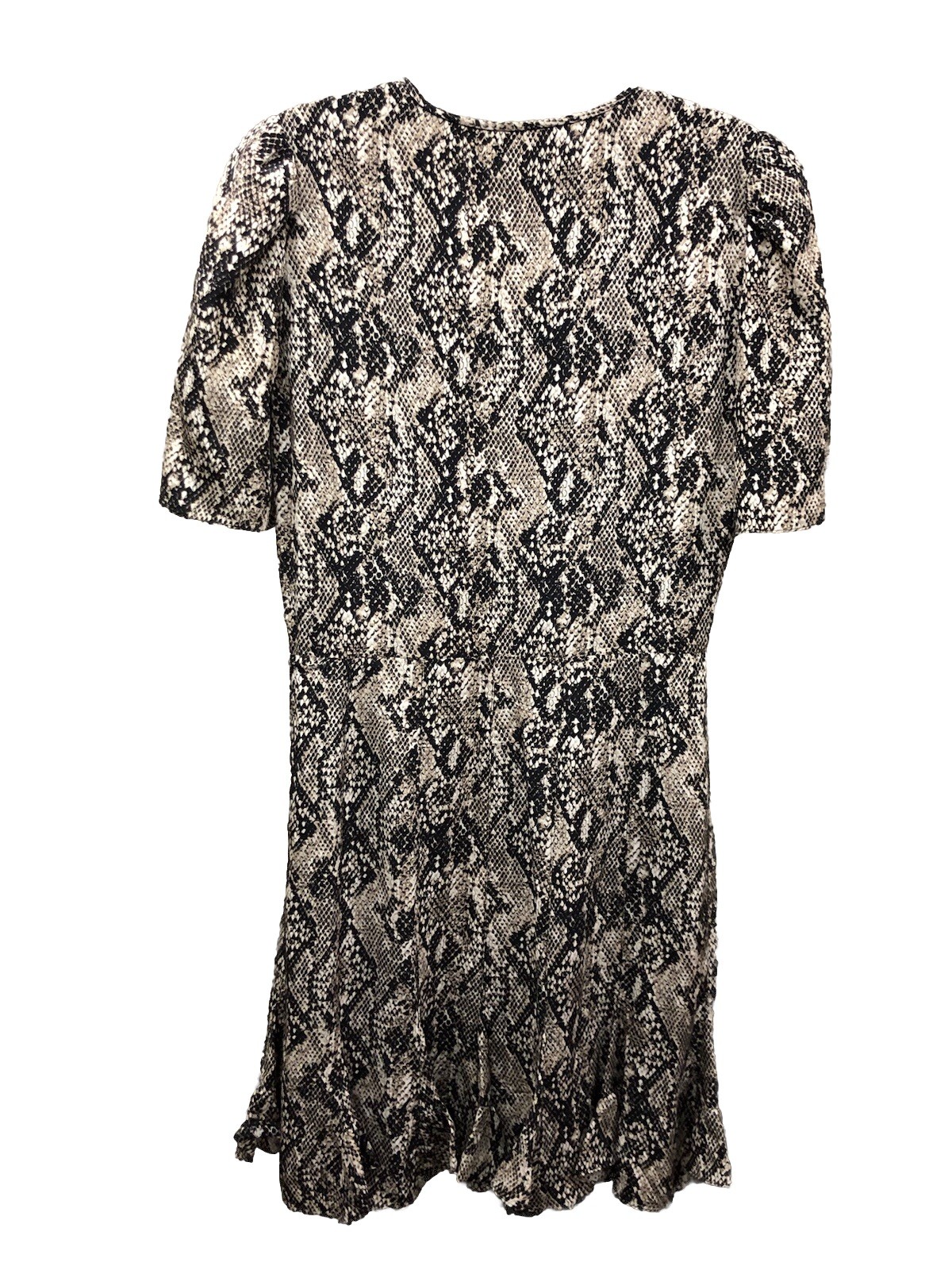 Veronica Beard Ried Python Print  Dress Short Flu… - image 10