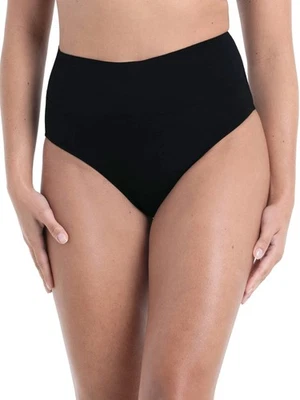 Bas de bikini Clean Chic by Anita | coupe taille haute | 40-50, noir - Photo 1/3