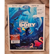 Disney Pixar Finding Dory Blu-ray DVD Digital HD Combo Pack New with Slipcover