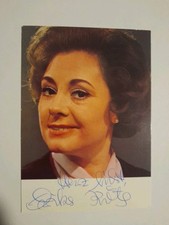 Autograf zmarłej w 1989 roku niemieckiej śpiewaczki operowej Eriki Köth, podpisany ręcznie