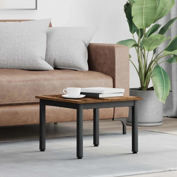 Couchtisch Altholz 50 X 50 X 36 Cm Holzwerkstoff-image