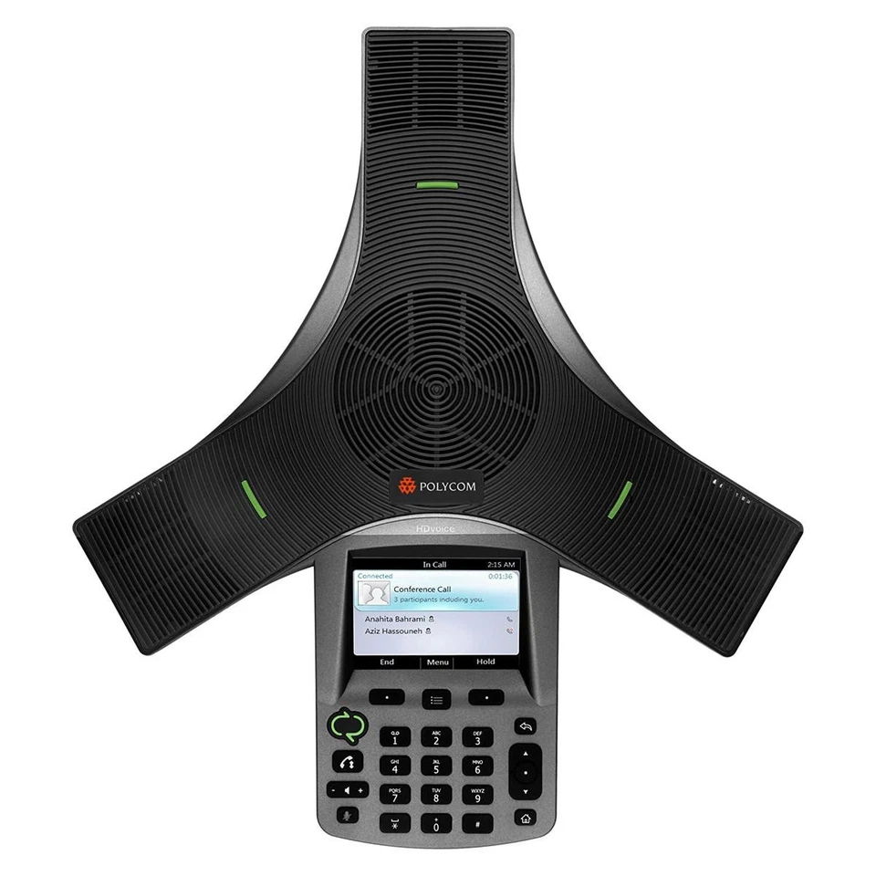 Polycom Cx3000 Audioconference Ip Phone Voip Wireless Microsoft - Image 4 of 4