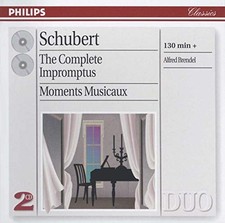 Schubert: Complete Impromptus, Moments Musicaux - CD MSVG The Fast Free