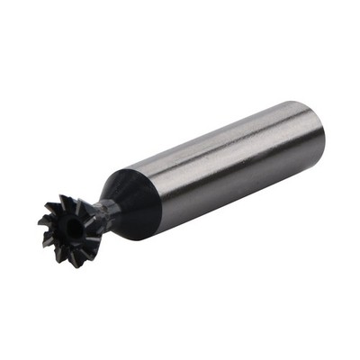 1* Dovetail Cutter Bit For 60 Degree For 10 Teeth Grooving Milling Crafting Tool