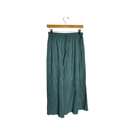 Wildflower Yellow Springs Boutique Bohemian Cottage Hippie Midi Green skirt