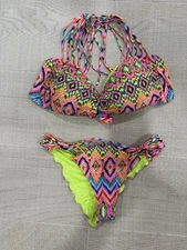 Luli fama bikini set sorbet