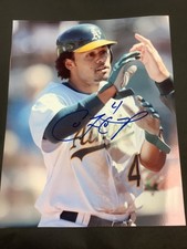 COCO CRISP SIGNED 8X10 PHOTO MLB OAKLAND A'S HOF AUTOGRAPH AUTO COA