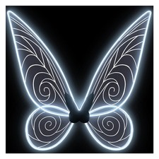Light up Fairy Wings for Adults,Electroluminescent Wire LED Butterfly Wings f...