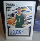Panini 2025-26 Donruss Basketball Yaxel Lendeborg Donruss Ink Auto #INK-YXL