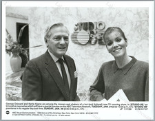 Studio 5B 1989 Press Photo George Grizzard Kerrie Keane young and the restless