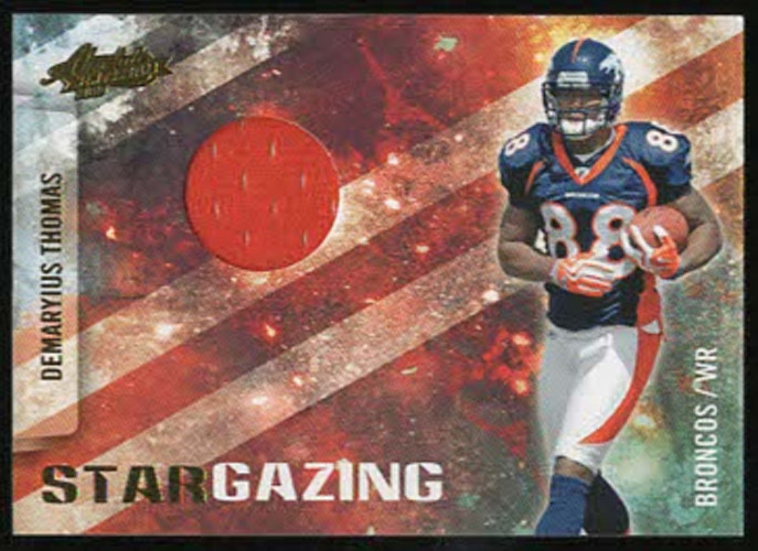 Demaryius Thomas Panini Absolute Memorabilia Star Gazing #5 Base