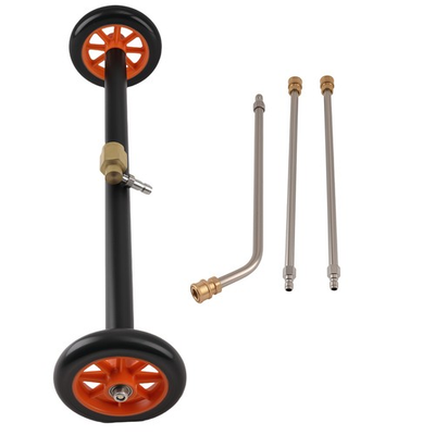 #ad #ad 24quot; Extension Under Vehicle Pressure Washer Cleaner Water Broom Attachment New $42.24