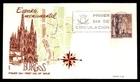 Mayfairstamps Spain FDC 1965 Cathedral Interior Burgos First Day Cover aaw_81733