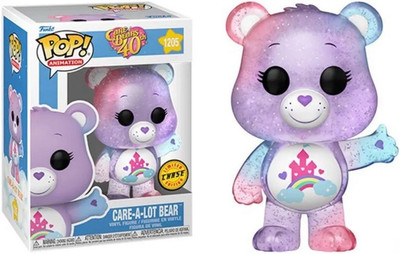 Funko Pop! Animation Care Bears 40th Care-A-Lot Bear #1205 Chase Limited Edition