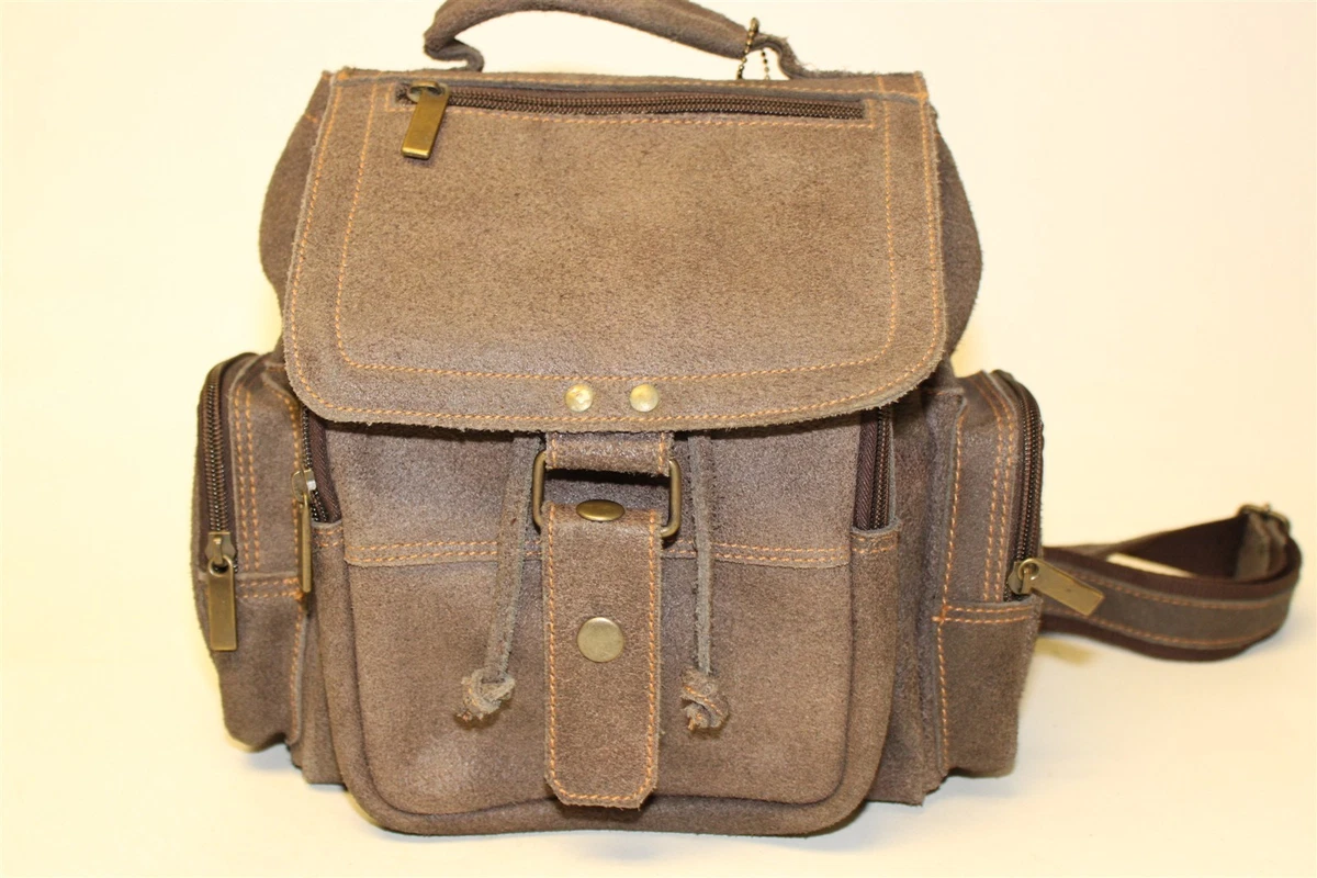 david king multi pocket leather backpack & Co. Extra Large Duffel, Black, One Size padded shoulder straps for comfort and a top carry handle for convenience David King Organizer Leather Briefcase;
