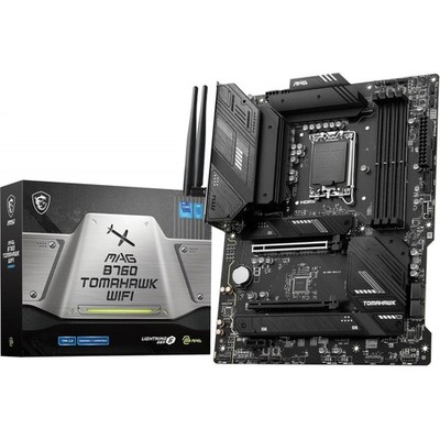 MSI MAG B760 TOMAHAWK WIFI Mainboard schwarz Bluetooth Formfaktor ATX DDR5-DIMM