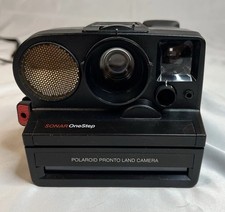Polaroid Sonar OneStep Pronto Land Vintage Camera SX-70 Film Untested