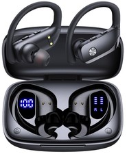 Wireless Earbuds Bluetooth Headphones Over Ear Hooks Ear Buds with 80H Playti...