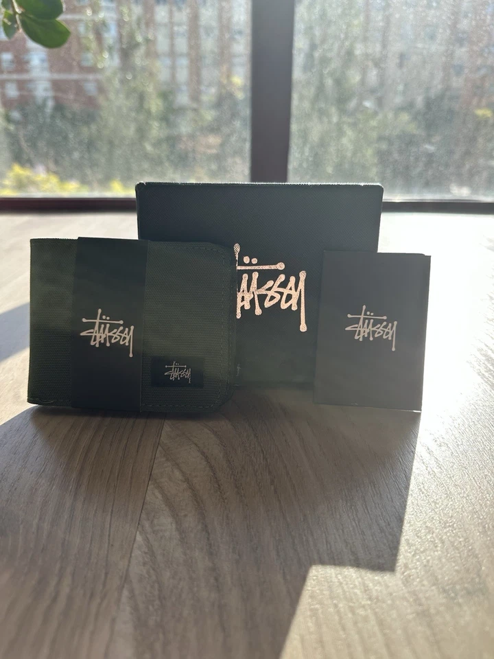 Stussy Cartera/Wallet Verde - Imagen 2 de 4