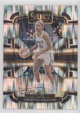 2024 Panini Select WNBA Concourse Silver Flash Prizm Courtney Williams #54 1g37