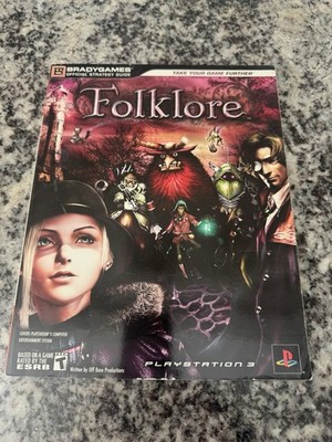 Folklore Video Game Strategy Guide Brady Games PS3