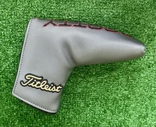 Titleist SCOTTY CAMERON Gray / Yellow Crown Blade Putter Headcover   NEW!