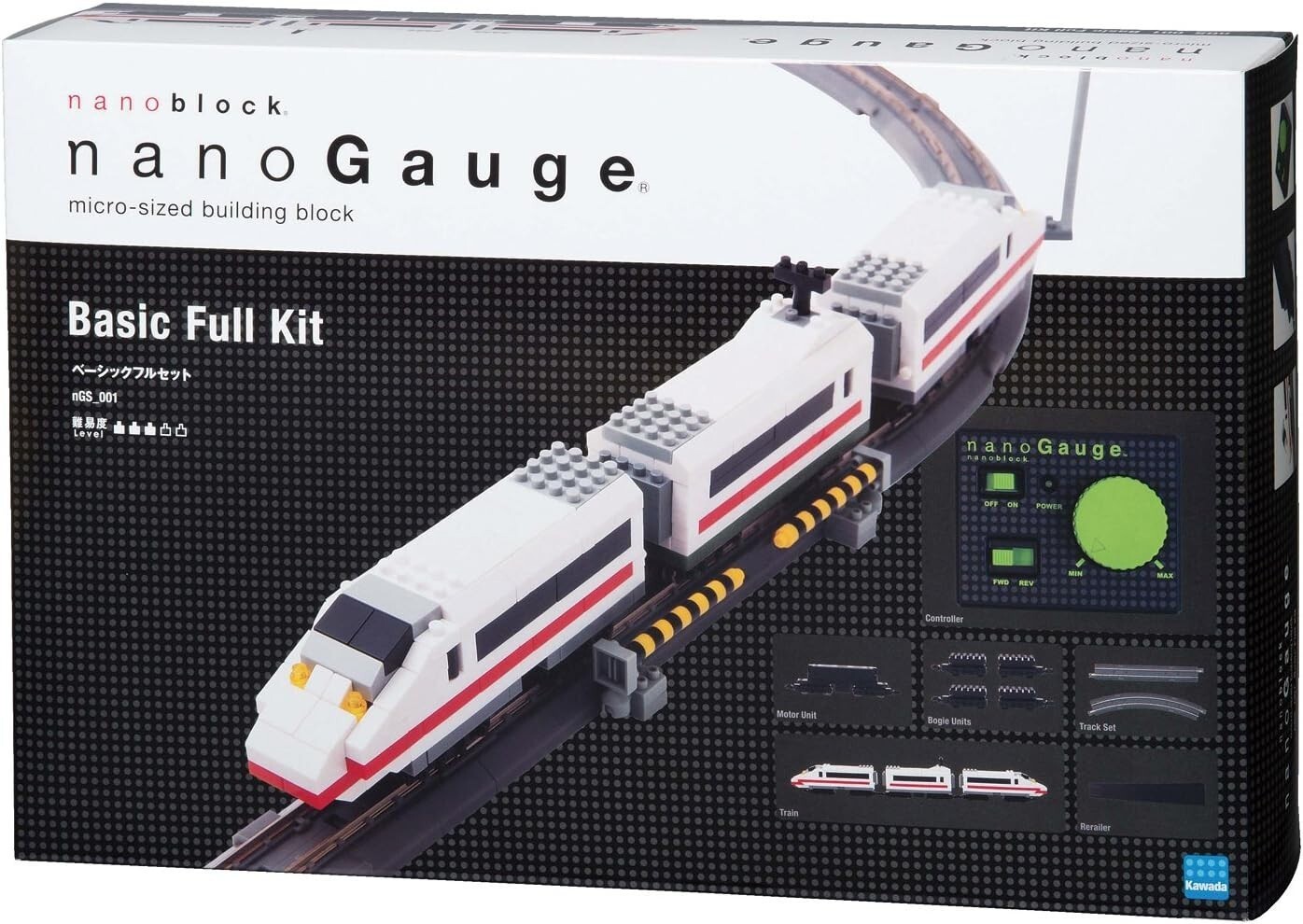 New Nano block nano Gauge basic full set nGS_001 Kawada 100V From Japan