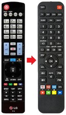 Telecomando adatto per LG 32LB650 | 42LB650 | 42LB650V-ZN