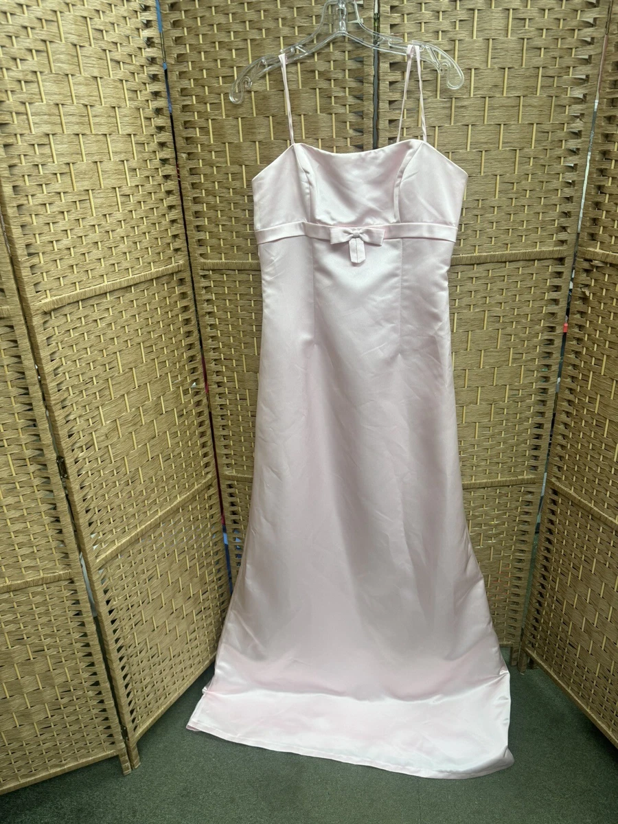 Bella Formals By Venus Pale Pink Bridesmaids Prom Party Dress Size 12 Bnwt