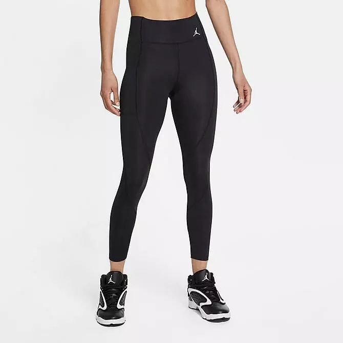 Nike Jordan Women Essential Black (7/8) Crop Leggings (CU6360-010) Size  S/M/L/XL