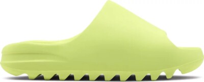 YEEZY SLIDE 'GLOW GREEN' - GX6138 size 4 brand new with box 