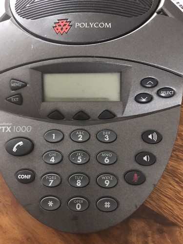 Polycom Soundstation VTX 1000 Wideband Conference Phone Speakerphone NO PSU - Bild 2 von 5