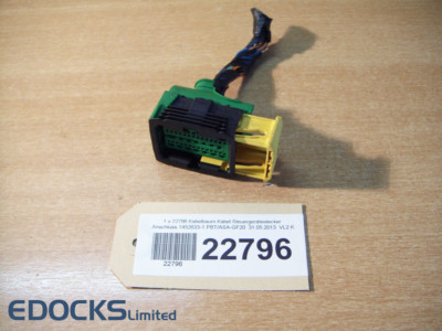 Kabelbaum Kabel Steuergeräte Stecker Anschluss 1452633-1 PBT/ASA-GF20 Opel