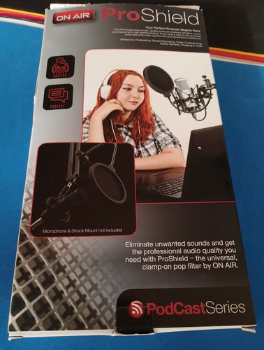 Tzumi On Air ProShield Mikrofon Pop Filter ~ NOWY - Zdjęcie 4 z 12