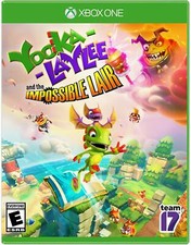 YOOKA LAYLEE AND THE IMPOSSIBLE LAIR XBOX ONE NEW! PLATFORM ADVENTURE 3D WORLD