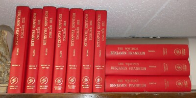 Writings of Benjamin Franklin Haskell House 1970 Facsimile edition 10 vol HC