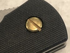 Solid Brass Replacement Pivot Screw For All USA Made Emerson Knives