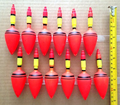 Lot 12 - Plastic Float Bobber Fishing 2 sizes to F/S
