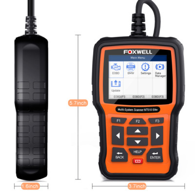 Foxwell NT510 Elite for Jaguar Bidirectional All System OBD2 Diagnostic Scanner