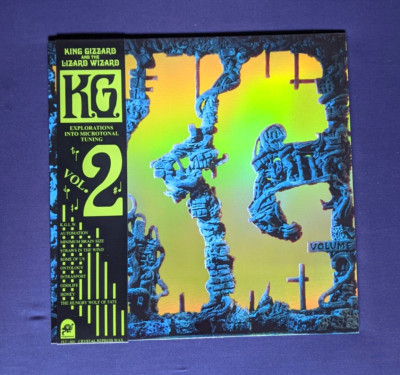 King Gizzard and the Lizard Wizard - K.G. Crystal Repress Limited Vinyl LP MINT
