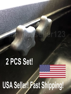BedRail HAND SCREW mount FITS Toyota Tundra & Tacoma Bed Rail Tslot Hook 2PCS 