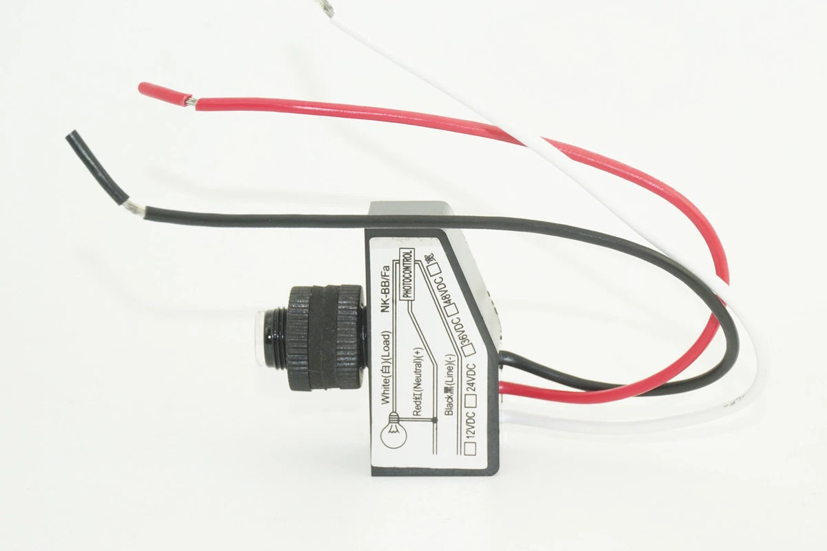 Automatic Auto On Off Street Switch DC 12V 110V 240V Control Light Sensor Switch