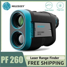 Mileseey 656Yards Laser Golf Range Finder con Pendenza On/Off Vibrazione Magnetica 
