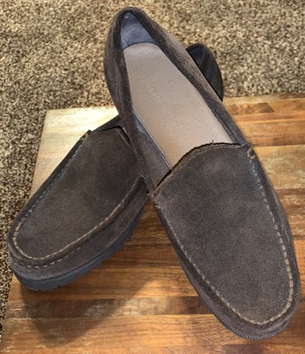 NUEVOS Zapatos Tommy Hilfiger para Hombre de Cuero de Marrón Talla 10M |