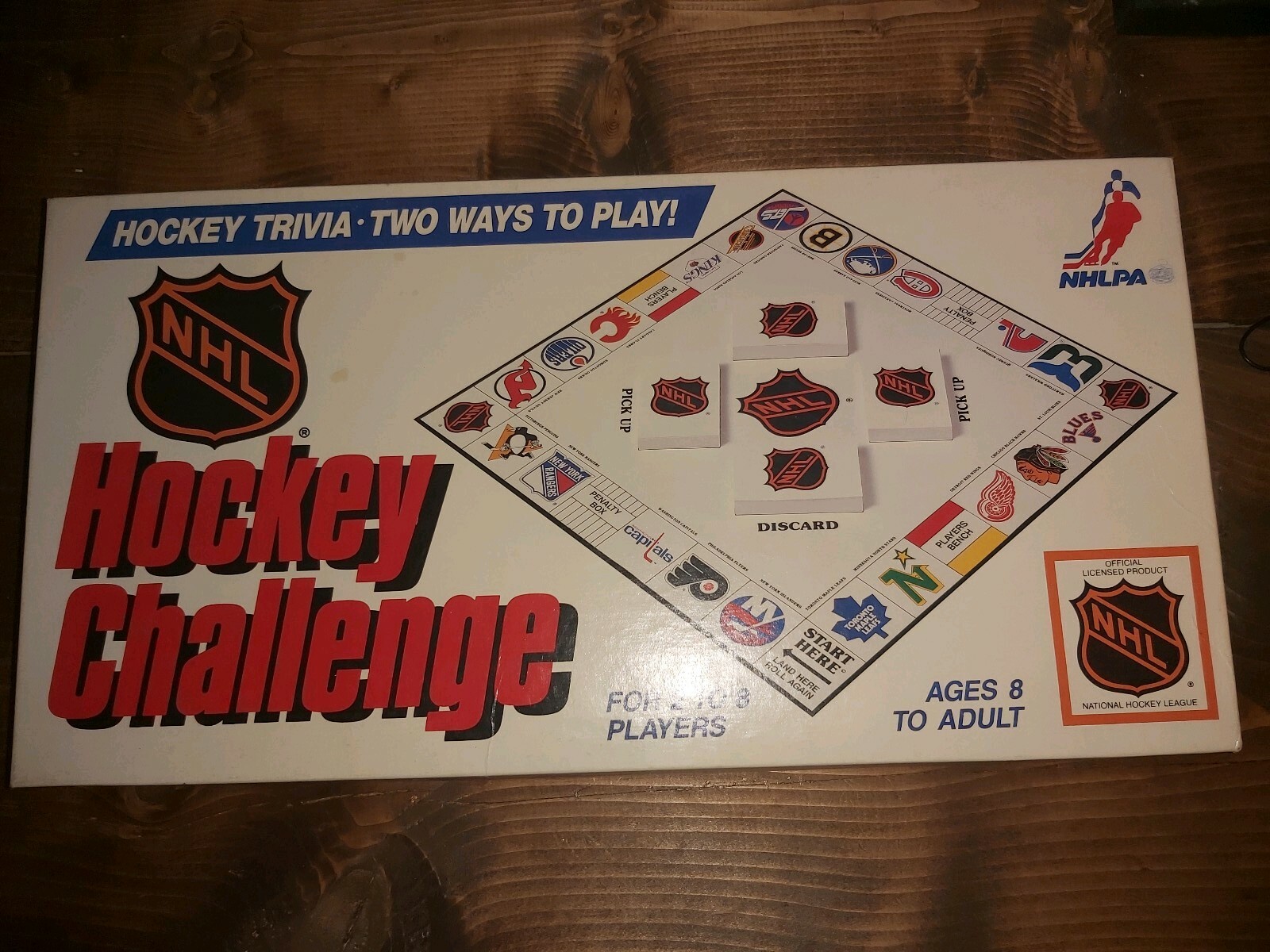 Hockey Challenge Trivia Game Vintage NHL Board Game 100 Complete eBay