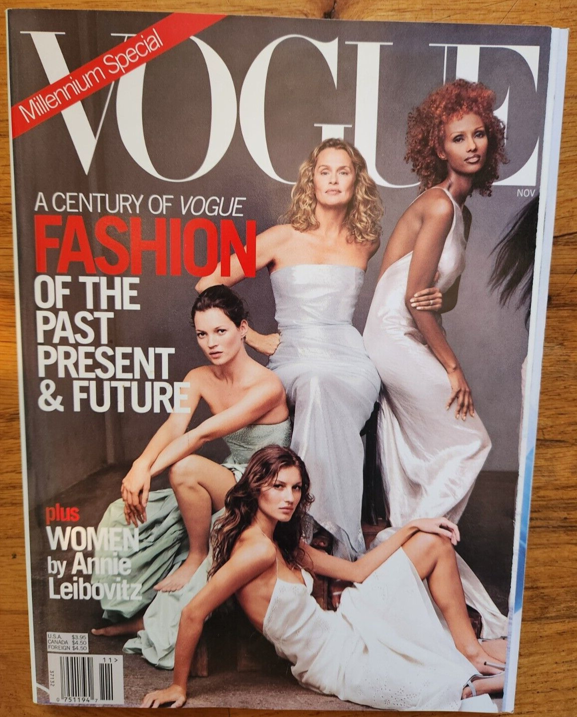 VOGUE Magazine November 1999 Millennium Special Annie Leibovitz CENTURY OF VOGUE